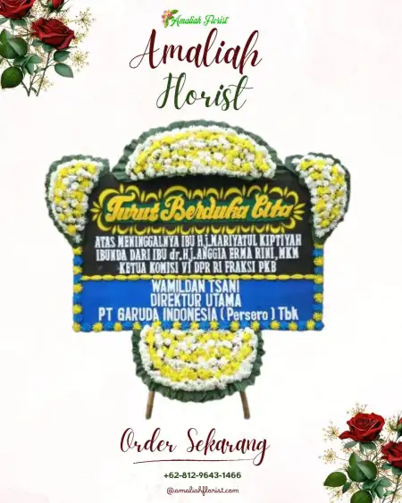 Papan Bunga Duka Meger